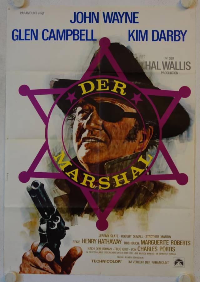True Grit original release german movie poster